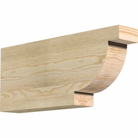 Ekena Millwork Alpine Rough Sawn Rafter Tail, Douglas Fir, 4"W x 10"H x 24"L RFT04X10X24ALP00RDF